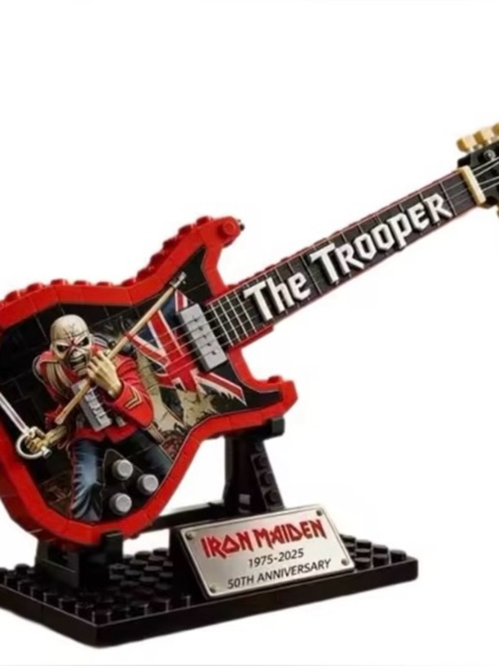 'The Trooper' Red Guitar Mini Build Kit